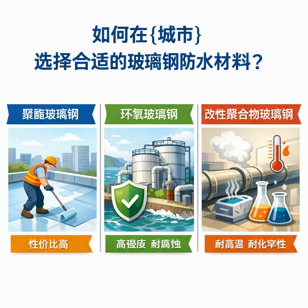 如何在阿拉尔选择合适的玻璃钢防水材料？