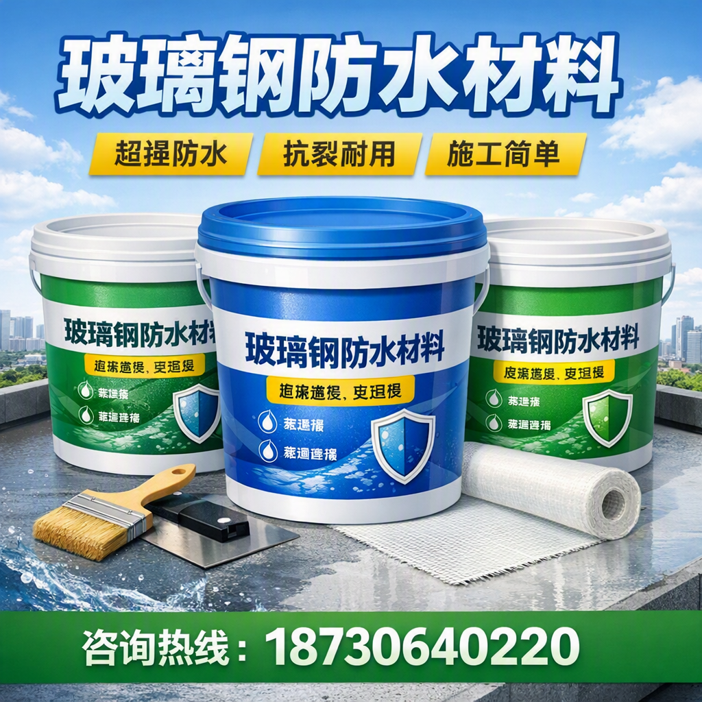 了解玻璃钢防水材料的市场趋势，阿拉尔 企业不可不知